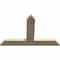 Ekena Millwork Portland Rough Sawn Timber Gable Bracket, Douglas Fir, 48"W x 32"H x 2"D x 6"F, 16/12 Pitch GBW048X32X0206POR00RDF - alternate 3